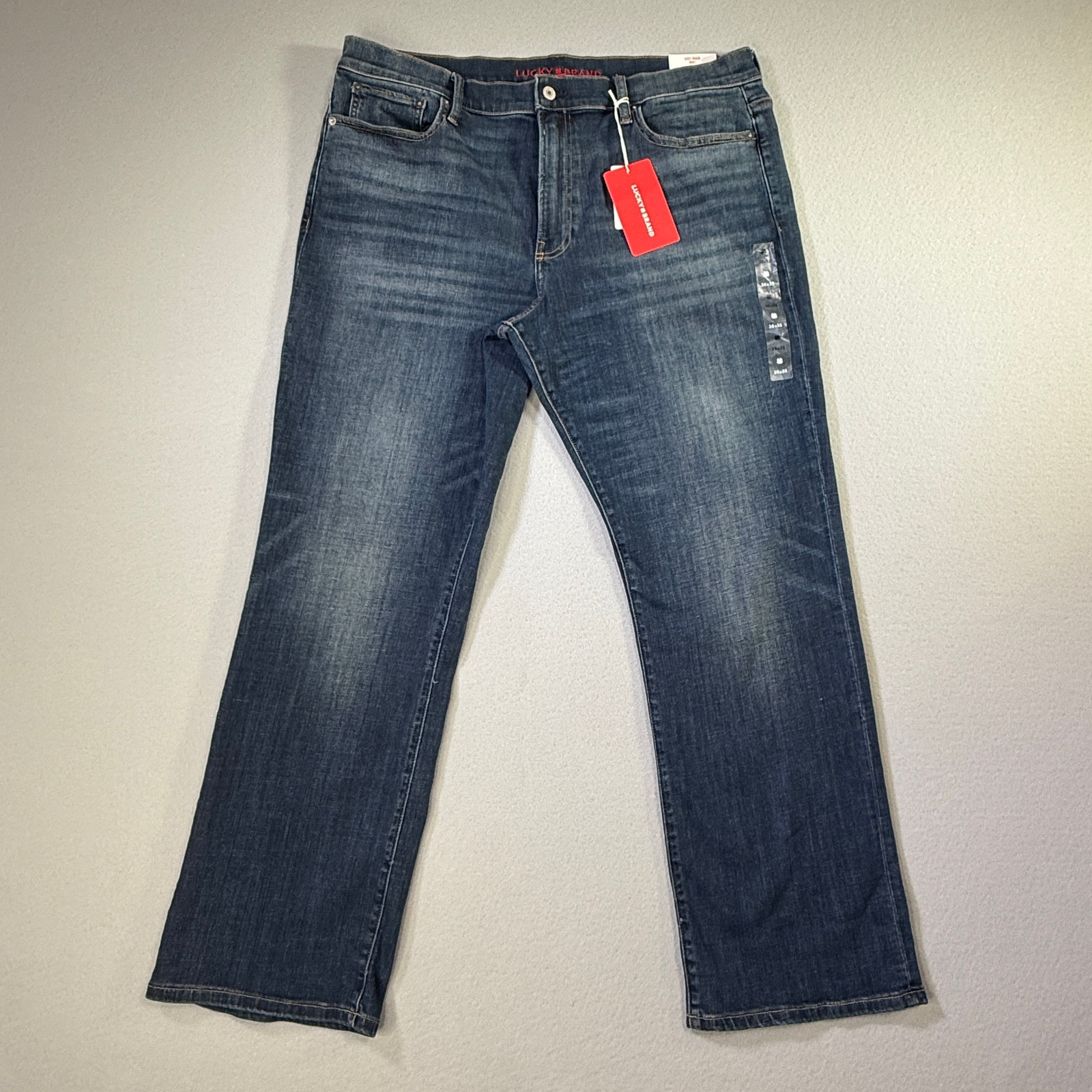 Lucky Brand Mens Easy Rider Bootcut Coolmax Stretch Jeans Brigden 38x32 109